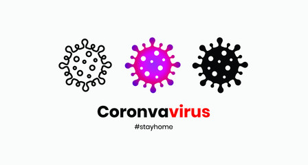 Vector art for corona virus