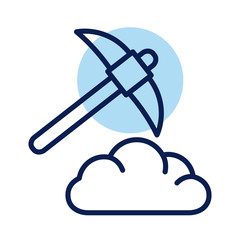 pick tool line style icon