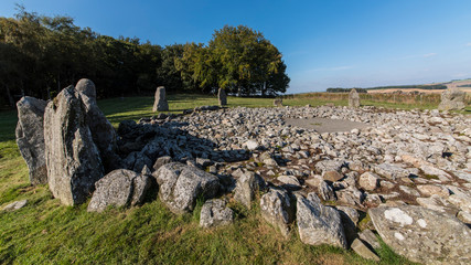 Loanhead of Daviot Recumbent Stone Circle Aberdeenshire