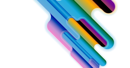 Abstract liquid lines geometric background