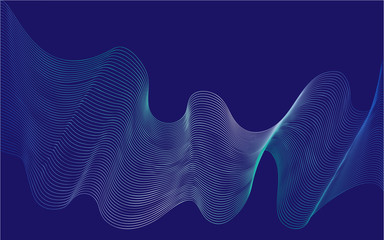 abstract background of lines vector image