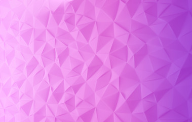 Polygonal shapes background. Low poly triangles mosaic. Crystals 3D backdrop.