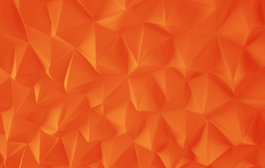 Polygonal shapes background. Low poly triangles mosaic. Crystals 3D backdrop.