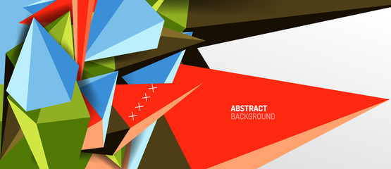 Trendy simple triangle abstract background, dynamic motion concept. Vector Illustration For Wallpaper, Banner, Background, Card, Book Illustration, landing page