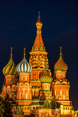 Fototapeta na wymiar Basilius-Kathedrale in Moskau