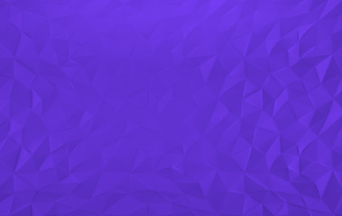 Polygonal shapes background. Low poly triangles mosaic. Crystals 3D backdrop.