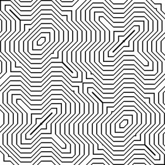 Design seamless monochrome stripy pattern