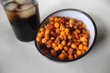 Snack nuts roasted crispy tasty delicious food Cover