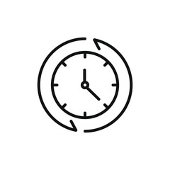 time icon,clock icon vector illustration