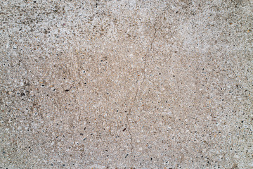 Cracked concrete and asphalt