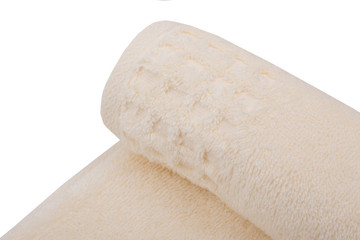 Towel fragment, close-up of fabric.