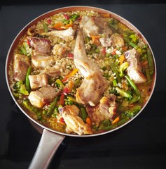 chicken with vegetables