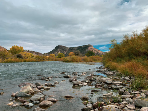 Rio Grande Rocky River bed