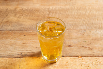 glass of ice tea