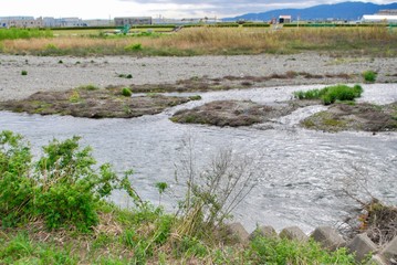 河原の風景