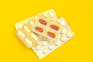 
Opioid painkillers crisis and drug abuse concept. Opioid and prescription drug dependence...