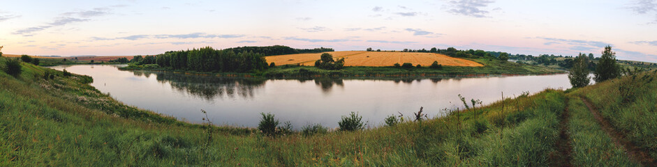 panorama of the river