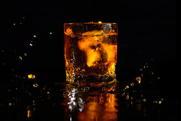 Glass of cola