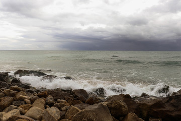 
storm waves at Вlack sea