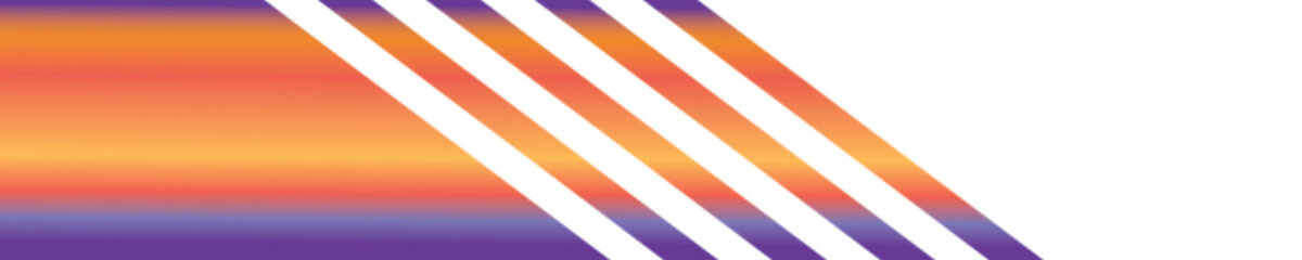 Obraz premium Gradient stripes with copy space for text or graphics. Horizontal banner for business, web or other creative graphic design needs.