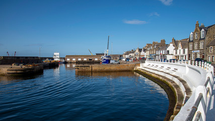 Macduff Harbour Tide In and Calm