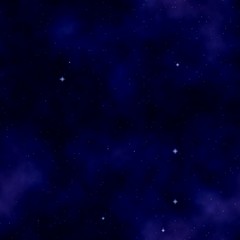 Fototapeta na wymiar Background with seamless star field pattern illustration. Colors: midnight blue, outer space, manatee, eggplant, purple mountainsâ€™ majesty.