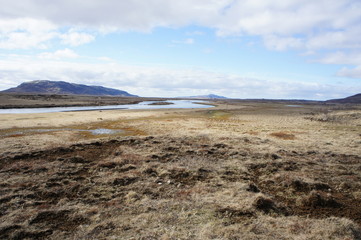 Landschaft Island am Tag