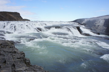 Wasserfall Island
