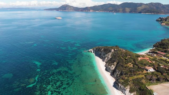 Capo bianco all'isola d'elba