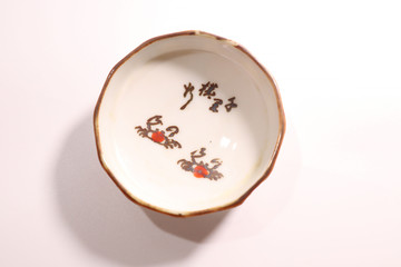 Japanese pattern dish