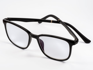 Glasses isolated over the white background. with clipping path.