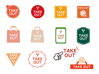 テイクアウト アイコンセット