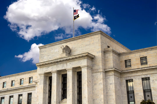 Fototapeta Federal Reserve Building in Washington DC, United States, FED