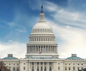 Obraz premium Washington DC, US Capitol Building