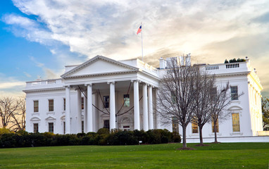 White House, in Washington DC, United States of America	