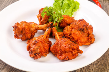 Chicken lollipops