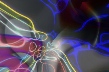 Abstract fluid effects blur dreamy, artistic for graphic design background & texture.