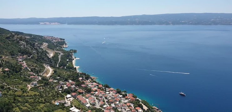 Omis widok z lotu ptaka