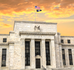 Federal Reserve Building in Washington DC, United States, FED	