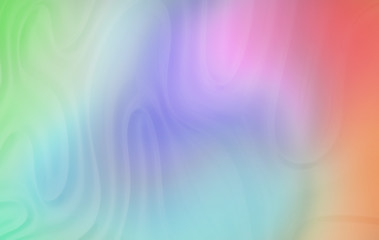 Obraz premium Digital silk cloth of wavy abstract backgrounds. Colorful 3D waves.