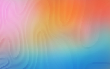 Digital silk cloth of wavy abstract backgrounds. Colorful 3D waves.