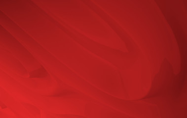 Digital silk cloth of wavy abstract backgrounds. Colorful 3D waves.