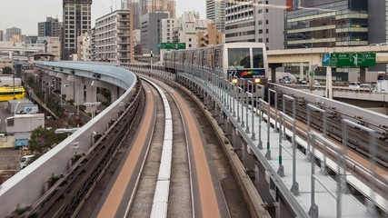 Fototapeta premium Transport Tokyo, Minato-Ku