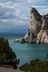 Chiken-Kaya cape near by Novy Svet, Crimea