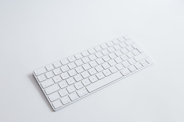 Hygiene. Cleaning the computer keyboard