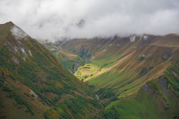 Georgia. Mountains autumn