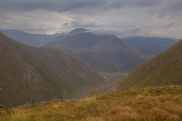 Georgia. Mountains autumn