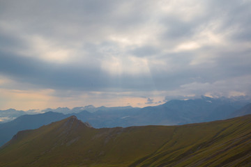 Georgia. Mountains autumn