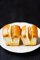 rustic singapore malaysian kaya egg jam and butter bun comfort breakfast