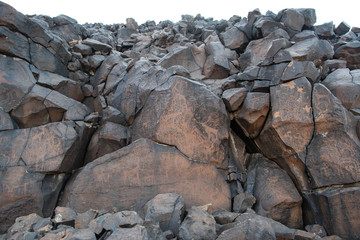 cave paintings in Abourma